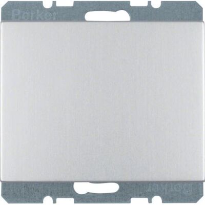 Berker Aluminium Wandplate - IP44 - Modern Rechteckiges Design Berker Aluminium Wandplate - IP44 - Modern Rechteckiges Design