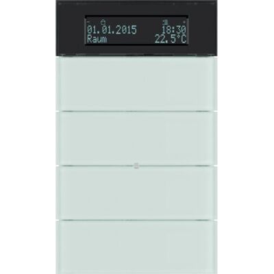 Hager 75664590 Weiß Glas Lichtschalter - Lichtschalter Hager 75664590 Weiß Glas Lichtschalter - Lichtschalter