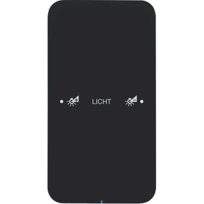 Berker Modèle 75141165 Capteur Tactile en Verre Noir - Interrupteur Luminaire - Publicité Berker Modèle 75141165 Capteur Tactile en Verre Noir - Interrupteur Luminaire - Publicité