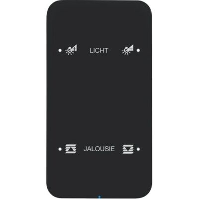 Berker 75142165 Capteur tactile en verre noir - Interrupteur lumineux - Publicité Berker 75142165 Capteur tactile en verre noir - Interrupteur lumineux - Publicité