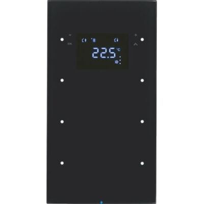 Hager 75643055 Glastaster Schwarz Hager 75643055 Glastaster Schwarz