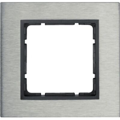 Berker 10113606 Cubierta de interruptor de pared en acero inoxidable - Cubierta de interruptor Berker 10113606 Cubierta de interruptor de pared en acero inoxidable - Cubierta de interruptor