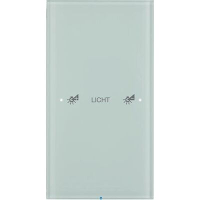Berker 75141150 Interrupteur Lumineux en Verre Blanc - Interrupteur Lumineux - Publicité Berker 75141150 Interrupteur Lumineux en Verre Blanc - Interrupteur Lumineux - Publicité