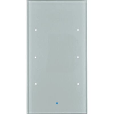 Berker 75143034 Interrupteur Lumineux en Verre d'Aluminium - Interrupteur Lumineux - Publicité Berker 75143034 Interrupteur Lumineux en Verre d'Aluminium - Interrupteur Lumineux - Publicité