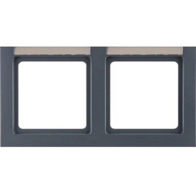 Berker 10226086 Wandplatte - Anthrazit - Schalterabdeckung Berker 10226086 Wandplatte - Anthrazit - Schalterabdeckung