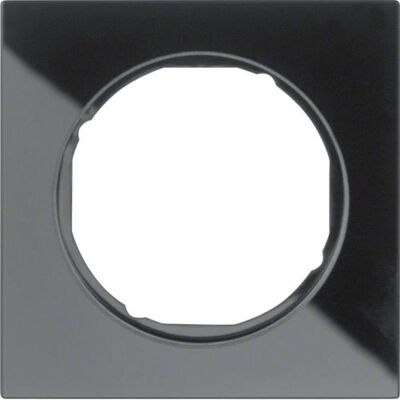 Berker 10112216 Wandplate - Glas, Schwarz - Schalterabdeckung & Rahmen Berker 10112216 Wandplate - Glas, Schwarz - Schalterabdeckung & Rahmen
