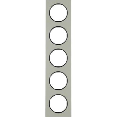Berker 10152204 Wandplatte - Metall - Schwarz - Rahmen/Schalterabdeckung Berker 10152204 Wandplatte - Metall - Schwarz - Rahmen/Schalterabdeckung