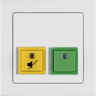 Berker 52056099 Ensemble de signalisation blanc - Accessoire de commutateur électrique - Publicité Berker 52056099 Ensemble de signalisation blanc - Accessoire de commutateur électrique - Publicité