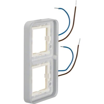Hager 13393513 Prise de courant grise - socket-outlet - Publicité Hager 13393513 Prise de courant grise - socket-outlet - Publicité