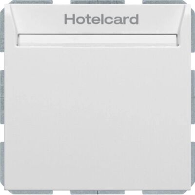 Hager 16409909 Plaque murale - Interrupteur relais Hotelcard blanc mat Hager 16409909 Plaque murale - Interrupteur relais Hotelcard blanc mat