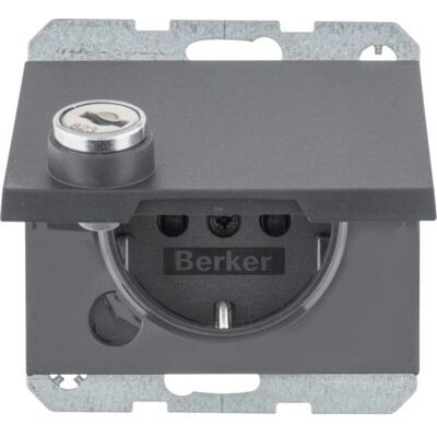 Berker 41637006 Schuko-Steckdose Anthrazit - Elektrogerät Berker 41637006 Schuko-Steckdose Anthrazit - Elektrogerät