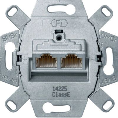 Hager 455501 Wandplatte - Netzwerk Zubehör Hager 455501 Wandplatte - Netzwerk Zubehör