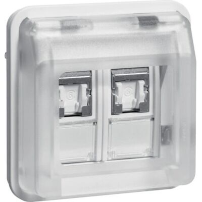 Berker 14103502 Abgeschirmte Kategorie 6 Steckdose - 2x RJ-45 Weiß Berker 14103502 Abgeschirmte Kategorie 6 Steckdose - 2x RJ-45 Weiß