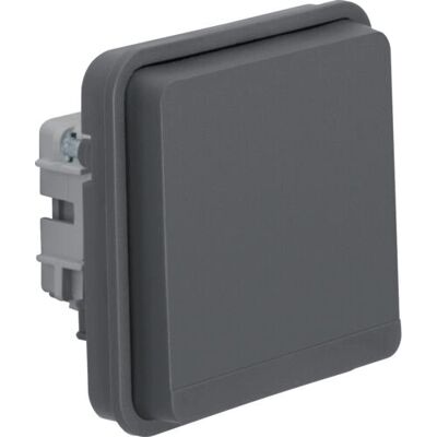 Prise Murale Grise IP55 Berker avec USB - Prise électrique Prise Murale Grise IP55 Berker avec USB - Prise électrique