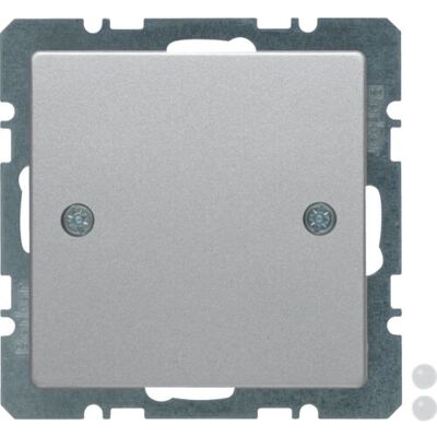 Berker Modell 10096074 Aluminium Wandplatte - Blindverschluss Berker Modell 10096074 Aluminium Wandplatte - Blindverschluss