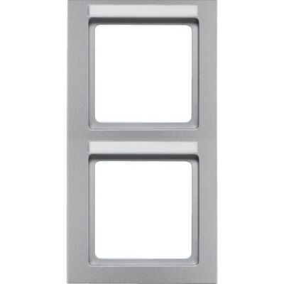 Berker 10526094 Plaque murale en aluminium - Coque d'interrupteur - Publicité Berker 10526094 Plaque murale en aluminium - Coque d'interrupteur - Publicité