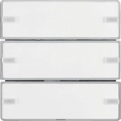 Hager 80143321 Interrupteur Lumineux en Aluminium - Capteur Tactile KNX 3f. Publicité Hager 80143321 Interrupteur Lumineux en Aluminium - Capteur Tactile KNX 3f. Publicité