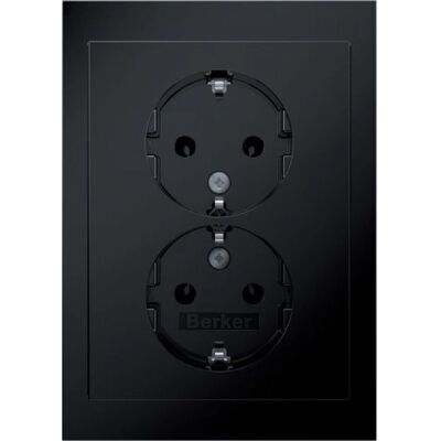 Berker 47742245 Schwarzer Steckdose - Elektrogerät Berker 47742245 Schwarzer Steckdose - Elektrogerät