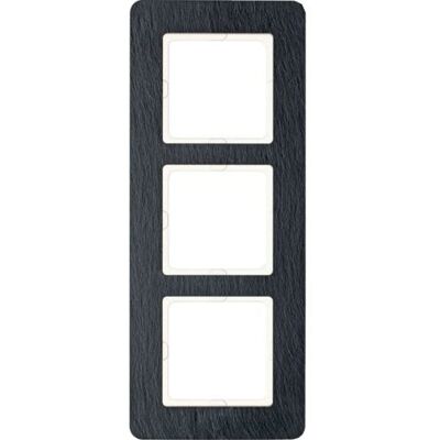 Berker 10136030 Wandplate - 3 Module - Anthrazit Berker 10136030 Wandplate - 3 Module - Anthrazit