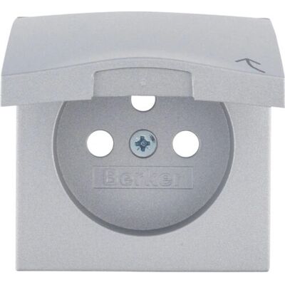 Hager 3965898994 Aluminium Wandplate - Schalterabdeckung Hager 3965898994 Aluminium Wandplate - Schalterabdeckung