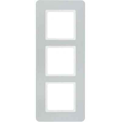 Berker 10136184 Aluminium Wandplatte - Rahmen 3-fach - Schalterabdeckung Berker 10136184 Aluminium Wandplatte - Rahmen 3-fach - Schalterabdeckung