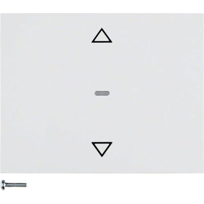 Berker 85245279 KNX-Funk Jalousie-Taste polarweiß - Elektrischer Schalter Berker 85245279 KNX-Funk Jalousie-Taste polarweiß - Elektrischer Schalter