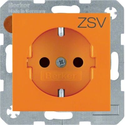 Berker 47238907 Prise orange avec protection accrue - Prise Berker 47238907 Prise orange avec protection accrue - Prise