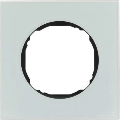 Berker 10112609 Rahmen - Flach Glas Polarweiß Berker 10112609 Rahmen - Flach Glas Polarweiß