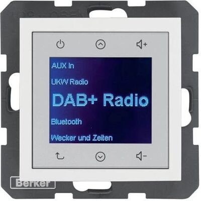 Berker 29848989 Radio Touch UP DAB+S.1/B - Publicité Berker 29848989 Radio Touch UP DAB+S.1/B - Publicité