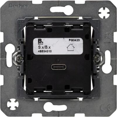 Berker 48604010S/B Módulo de alimentación PD USB - Power Module Berker 48604010S/B Módulo de alimentación PD USB - Power Module