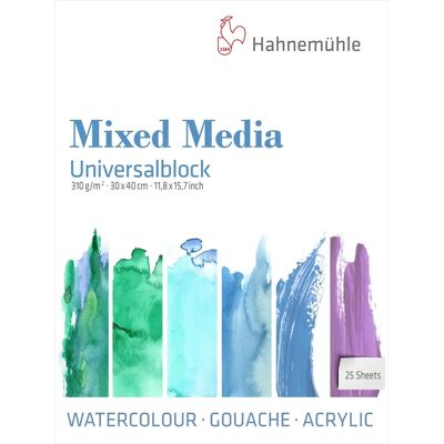 Hahnemühle Photo Universal Blok - 310gsm - Mixed Media Hahnemühle Photo Universal Blok - 310gsm - Mixed Media