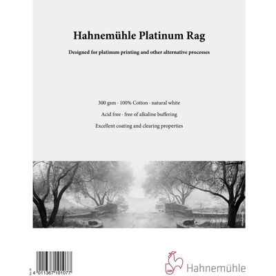 Hahnemühle Platinum Rag 11x15in 25 Sheets - Photo Paper Hahnemühle Platinum Rag 11x15in 25 Sheets - Photo Paper