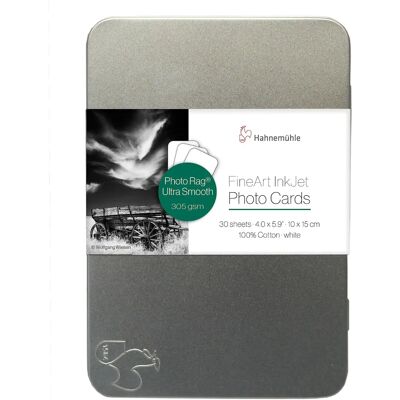 Hahnemühle Cotton FineArt Matte Photo Paper - 305g, A6, 10x15cm, 30 Sheets Hahnemühle Cotton FineArt Matte Photo Paper - 305g, A6, 10x15cm, 30 Sheets