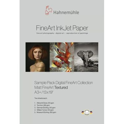 Hahnemühle FineArt Matte Textured Paper - A3+ 12 Sheets Hahnemühle FineArt Matte Textured Paper - A3+ 12 Sheets