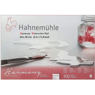 Hahnemühle Harmony Aquarellpapier - Kaltgepresst - 300g Hahnemühle Harmony Aquarellpapier - Kaltgepresst - 300g