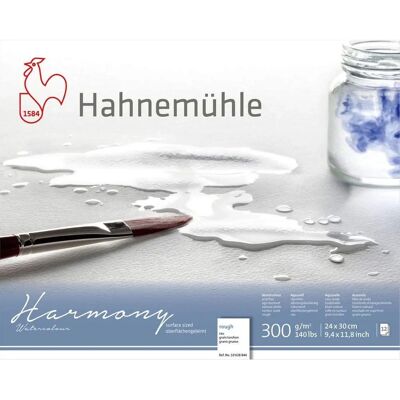 Hahnemühle Harmony Wasserfarben Blöcke - 300gsm Hahnemühle Harmony Wasserfarben Blöcke - 300gsm