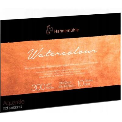 Hahnemühle - Photo Bloc Aquarelle Satin Grain - Blok Papierowy Hahnemühle - Photo Bloc Aquarelle Satin Grain - Blok Papierowy