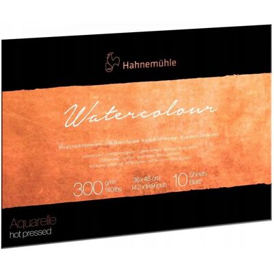 Hahnemühle - Photo Bloc - 300 g/m² - Bloc de papier aquarelle - Publicité Hahnemühle - Photo Bloc - 300 g/m² - Bloc de papier aquarelle - Publicité