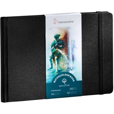 Hahnemühle Weiß Baumwoll Aquarellbuch - 250gsm - 30 Blätter - Künstlerbedarf Hahnemühle Weiß Baumwoll Aquarellbuch - 250gsm - 30 Blätter - Künstlerbedarf