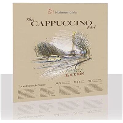 Notatnik szkicowy Hahnemühle Cappuccino - 30 kartek, A4, 130gsm Notatnik szkicowy Hahnemühle Cappuccino - 30 kartek, A4, 130gsm