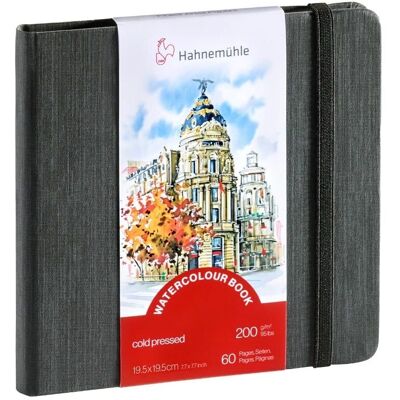 Livre d'aquarelle Hahnemühle 200gsm - Pressé à froid - 30 feuilles - Fournitures d'art - Publicité Livre d'aquarelle Hahnemühle 200gsm - Pressé à froid - 30 feuilles - Fournitures d'art - Publicité