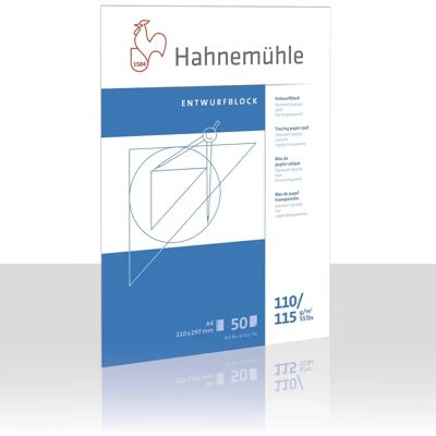 Hahnemühle Transparentpapier A4 115g Hahnemühle Transparentpapier A4 115g