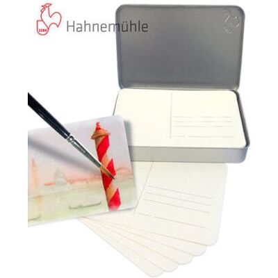 Pudełko kartek akwarelowych Hahnemühle - 230gsm - 10,5x14,8cm Pudełko kartek akwarelowych Hahnemühle - 230gsm - 10,5x14,8cm