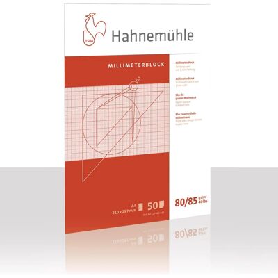 Hahnemühle Präzisions A4 Millimeter Papier - 50 Blatt Hahnemühle Präzisions A4 Millimeter Papier - 50 Blatt