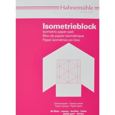 Hahnemühle Blau A3 Isometriepapier - Papier Hahnemühle Blau A3 Isometriepapier - Papier