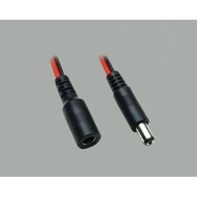 Câble d'extension basse tension BKL Electronic 072076 - Rouge, Noir 3 m Câble d'extension basse tension BKL Electronic 072076 - Rouge, Noir 3 m