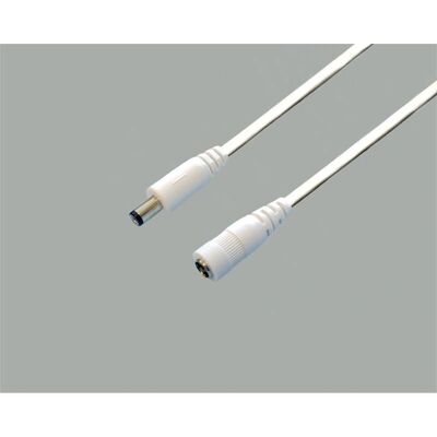 BKL Electronic 072096 Power Cable - 3m, White, 12V BKL Electronic 072096 Power Cable - 3m, White, 12V