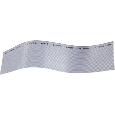 BKL Electronic 1505062 Câble en Nappe Gris - Flat Ribbon Cable - Publicité BKL Electronic 1505062 Câble en Nappe Gris - Flat Ribbon Cable - Publicité