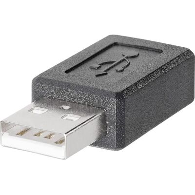 Adaptateur USB BKL Electronic - Mini B USB - USB 2.0 - Noir - 10120276 Adaptateur USB BKL Electronic - Mini B USB - USB 2.0 - Noir - 10120276