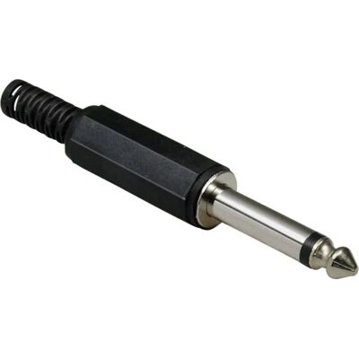 BKL Electronic 1107001 - 6,35 mm Audiostecker - Mono, 2 Pins BKL Electronic 1107001 - 6,35 mm Audiostecker - Mono, 2 Pins